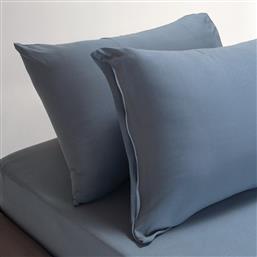 ΣΕΤ ΣΕΝΤΟΝΙ ΜΕ 2 ΜΑΞΙΛΑΡΟΘΗΚΕΣ ΒΑΜΒΑΚΕΡΟ KING ΜΕ ΛΑΣΤΙΧΟ 180X200+35ΕΚ. JERSEY DENIM 20004906 (ΥΦΑΣΜΑ: ΒΑΜΒΑΚΙ 100%, ΤΥΠΟΣ ΚΑΤΩΣΕΝΤΟΝΟΥ: ΜΕ ΛΑΣΤΙΧΟ, ΧΡΩΜΑ: ΜΠΛΕ, ΜΕΓΕΘΟΣ: KING SIZE) - - 20004906 MELINEN