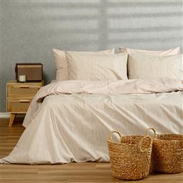 ΣΕΤ ΣΕΝΤΟΝΙΑ POLYCOTTON ΔΙΠΛΑ 205X270ΕΚ. NIKA ECRU-BEIGE CASUAL LINE 20004686 (ΤΥΠΟΣ ΚΑΤΩΣΕΝΤΟΝΟΥ: ΧΩΡΙΣ ΛΑΣΤΙΧΟ, ΥΦΑΣΜΑ: 50% COTTON-50% POLYESTER, ΧΡΩΜΑ: ΕΚΡΟΥ , ΜΕΓΕΘΟΣ: ΔΙΠΛΑ) - - 20004686 MELINEN