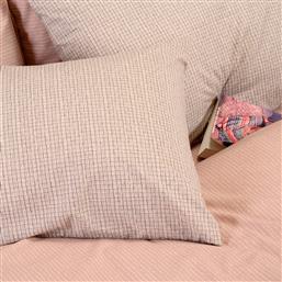 ΖΕΥΓΟΣ ΜΑΞΙΛΑΡΟΘΗΚΕΣ POLYCOTTON 50X70ΕΚ. DAVIDE ROSE CASUAL LINE 20005344 (ΥΦΑΣΜΑ: 50% COTTON-50% POLYESTER, ΧΡΩΜΑ: ΡΟΖ) - - 20005344 MELINEN