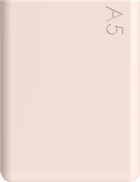 ΚΑΛΥΜΜΑ ΜΠΟΥΚΑΛΙΟΥ A5 PALE CORAL SILICONE SLEEVE ΧΡΩΜΑ: ΡΟΖ MEMOBOTTLE