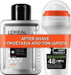HYDRA ENERGETIC AFTER SHAVE BALM & SHIRT PROTECT ΑΠΟΣΜΗΤΙΚΟ ROLL ON 100ML+50ML MEN EXPERT