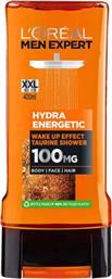 HYDRA ENERGETIC WAKE-UP EFFECT TAURINE SHOWER GEL MEN EXPERT