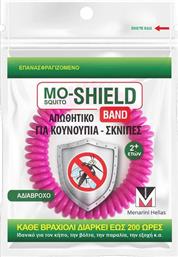 MO-SHIELD REPELLENT BAND ΑΔΙΑΒΡΟΧΟ ΑΠΩΘΗΤΙΚΟ ΒΡΑΧΙΟΛΙ ΚΑΤΑΛΛΗΛΟ ΓΙΑ ΚΟΥΝΟΥΠΙΑ & ΣΚΝΙΠΕΣ 1 ΤΕΜΑΧΙΟ - ΦΟΥΞΙΑ MENARINI