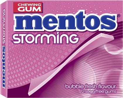 ΤΣΙΧΛΕΣ STORMING BUBBLE FRESH 33G MENTOS