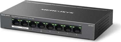 MERMS108GP V1 UNMANAGED L2 POE+ SWITCH ΜΕ 8 ΘΥΡΕΣ GIGABIT (1GBPS) ETHERNET MERCUSYS