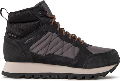 ΑΘΛΗΤΙΚΑ ALPINE SNEAKER MID PLR WP 2 J004289 ΜΑΥΡΟ MERRELL