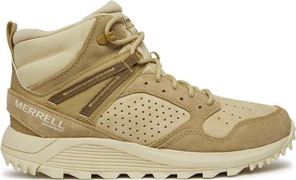 ΟΡΕΙΒΑΤΙΚΑ ΠΑΠΟΥΤΣΙΑ WILDWOOD MID LTR WP J038298 ΜΠΕΖ MERRELL