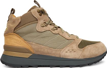 ΠΑΠΟΥΤΣΙΑ ΠΕΖΟΠΟΡΙΑΣ ALPINE 83 SNKR RECRAFT MID WATERPROOF J007331 ΚΑΦΕ MERRELL