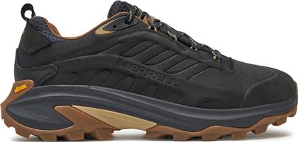 ΠΑΠΟΥΤΣΙΑ ΠΕΖΟΠΟΡΙΑΣ MOAB SPEED 2 LEATHER WATERPROOF J037783 ΜΑΥΡΟ MERRELL