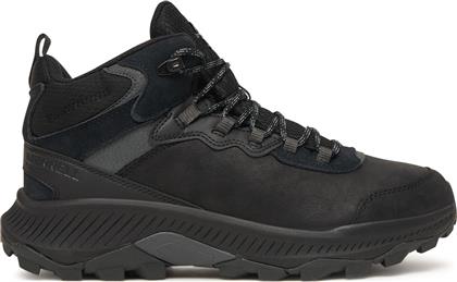 ΠΑΠΟΥΤΣΙΑ ΠΕΖΟΠΟΡΙΑΣ SPEED STRIKE 2 LEATHER MID WATERPROOF J038071 ΜΑΥΡΟ MERRELL