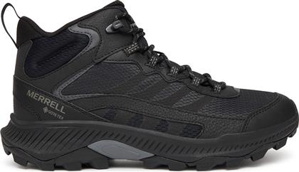 ΠΑΠΟΥΤΣΙΑ ΠΕΖΟΠΟΡΙΑΣ SPEED STRIKE 2 MID GORE-TEX J037817 ΜΑΥΡΟ MERRELL