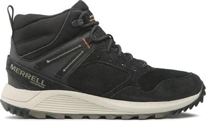 ΠΑΠΟΥΤΣΙΑ ΠΕΖΟΠΟΡΙΑΣ WILDWOOD SB MID WP J067285 ΜΑΥΡΟ MERRELL