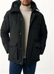 HOODED PUFFER JACKET WITH FLAP POCKETS MEXX