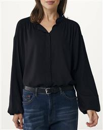 SHIRRED SHOULDER BLOUSE MEXX