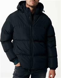 SHORT PUFFER WITH DETACHABLE HOOD MEXX