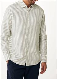 SOFT WIDESPREAD LINENBLEND STRIPED SHIRT MEXX