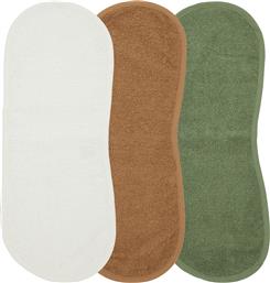 ΛΑΒΕΤΕΣ ΩΜΟΥ (ΣΕΤ 3ΤΜΧ) OFFWHITE/TOFFEE/FOREST GREEN MEYCO