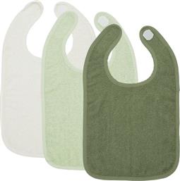 ΣΑΛΙΑΡΕΣ ΣΕΤ 3ΤΜΧ ΒΑΜΒΑΚΕΡΕΣ OFFWHITE-SOFT GREEN-FOREST GREEN MEY-611346 (ΥΦΑΣΜΑ: ΒΑΜΒΑΚΙ 100%, ΧΡΩΜΑ: ΛΕΥΚΟ) - - MEY-611346 MEYCO