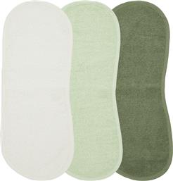 ΣΕΤ 3ΤΜΧ ΛΑΒΕΤΑ ΒΑΜΒΑΚΕΡΗ 53X20ΕΚ. OFFWHITE-SOFT GREEN-FOREST GREEN MEY-611440 (ΥΦΑΣΜΑ: ΒΑΜΒΑΚΙ 100%, ΧΡΩΜΑ: ΕΚΡΟΥ ) - - MEY-611440 MEYCO