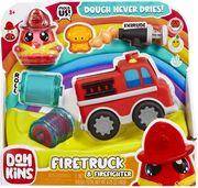 DOHKINS - FIRETRUCK &AMPAMP FIREFIGHTER PLAYSET MGA