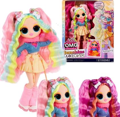 ΚΟΥΚΛΑ L.O.L. SURPRISE! - BUBBLEGUM DJ DOLL O.M.G. SUNSHINE MAKEOVER MGA