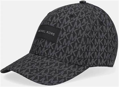 ΑΝΔΡΙΚΟ ΚΑΠΕΛΟ ΜΕ ALL-OVER MK PRINT - CF500532QQ ΜΑΥΡΟ MICHAEL KORS