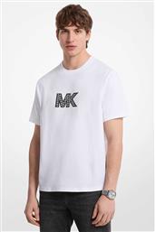 ΑΝΔΡΙΚΟ T-SHIRT ΜΕ LOGO PRINT - CT552LN1V2 ΛΕΥΚΟ MICHAEL KORS