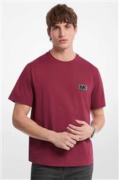 ΑΝΔΡΙΚΟ T-SHIRT ΜΕ LOGO PRINT - CT552NHFV4 ΜΠΟΡΝΤΟ MICHAEL KORS