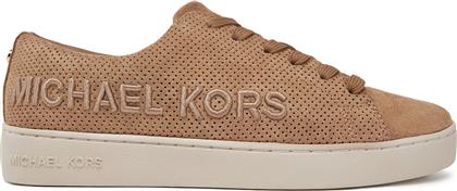 ΑΘΛΗΤΙΚΑ KEATON LACE UP 43R5KEFS1S ΚΑΦΕ MICHAEL KORS