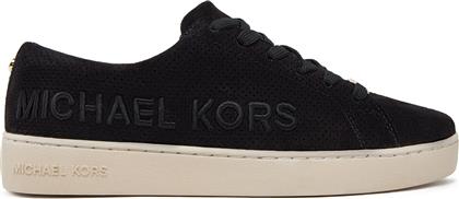 ΑΘΛΗΤΙΚΑ KEATON LACE UP 43R5KEFS1S ΜΑΥΡΟ MICHAEL KORS