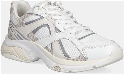 ΑΘΛΗΤΙΚΑ LEO ΧΡΩΜΑ: ΑΣΠΡΟ, 42S5LEFS4D.170 MICHAEL KORS