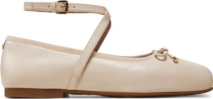 ΜΠΑΛΑΡΙΝΕΣ COLLETTE LEATHER BALLET FLAT 40T4CTFP1L ΜΠΕΖ MICHAEL KORS