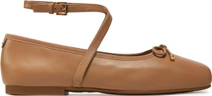 ΜΠΑΛΑΡΙΝΕΣ COLLETTE LEATHER BALLET FLAT 40T4CTFP1L ΚΑΦΕ MICHAEL KORS