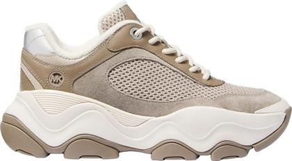 ΓΥΝΑΙΚΕΙΑ ΔΕΡΜΑΤΙΝΑ SNEAKERS ''ATLAS'' - 43T5ATFS2S ΜΠΕΖ MICHAEL KORS