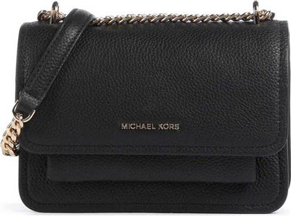 ΓΥΝΑΙΚΕΙΑ ΔΕΡΜΑΤΙΝΗ ΤΣΑΝΤΑ CROSSBODY ''CLAIRE SMALL'' - 32T4GC7C1T ΜΑΥΡΟ MICHAEL KORS