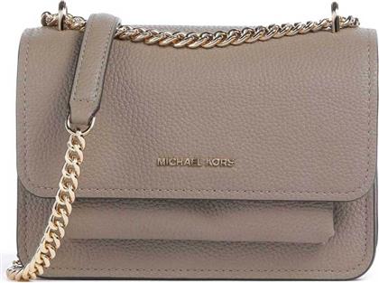 ΓΥΝΑΙΚΕΙΑ ΔΕΡΜΑΤΙΝΗ ΤΣΑΝΤΑ CROSSBODY ''CLAIRE SMALL'' - 32T4GC7C1T TAUPE MICHAEL KORS
