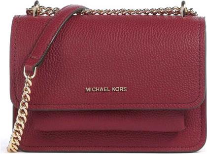 ΓΥΝΑΙΚΕΙΑ ΔΕΡΜΑΤΙΝΗ ΤΣΑΝΤΑ CROSSBODY ''CLAIRE SMALL'' - 32T4GC7C1T ΒΥΣΣΙΝΙ MICHAEL KORS