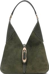 ΓΥΝΑΙΚΕΙΑ SUEDE ΤΣΑΝΤΑ ΩΜΟΥ ''CORNELIA'' - 30F5GQ8L6S ΧΑΚΙ MICHAEL KORS