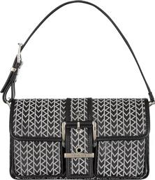 ΓΥΝΑΙΚΕΙΑ ΤΣΑΝΤΑ ΧΕΙΡΟΣ ΜΕ ΑΓΚΑΦΑ ΚΑΙ ALL-OVER PRINT ''COLBY'' - 30T5SBAL8J ΑΣΠΡΟΜΑΥΡΟ MICHAEL KORS