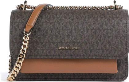 ΓΥΝΑΙΚΕΙΑ ΤΣΑΝΤΑ ΩΜΟΥ ΜΕ ALL-OVER MONOGRAM ''CLAIRE'' - 30R5GC7L3B ΚΑΦΕ MICHAEL KORS