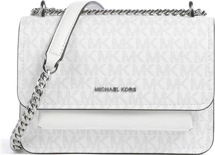 ΓΥΝΑΙΚΕΙΑ ΤΣΑΝΤΑ ΩΜΟΥ ΜΕ ALL-OVER MONOGRAM PRINT ''CLAIRE'' - 32R5SC7C1V ΛΕΥΚΟ MICHAEL KORS