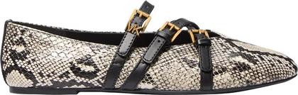 ΓΥΝΑΙΚΕΙΕΣ ΜΠΑΛΑΡΙΝΕΣ ΜΕ SNAKE PRINT ''INDY'' - 40T5IDFP1E ΓΚΡΙ MICHAEL KORS