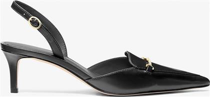 ΓΥΝΑΙΚΕΙΕΣ ΔΕΡΜΑΤΙΝΕΣ ΓΟΒΕΣ SLINGBACK ''LENA'' - 40R5LEMP1L ΜΑΥΡΟ MICHAEL KORS