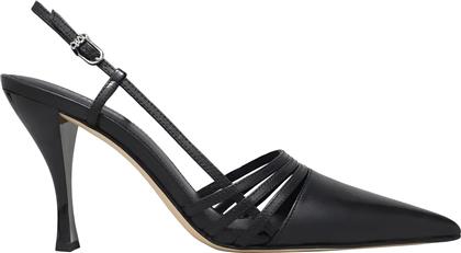 ΓΥΝΑΙΚΕΙΕΣ ΓΟΒΕΣ SLINGBACK ΜΕ ΛΕΠΤΑ ΛΟΥΡΑΚΙΑ ''HAISLEY'' - 40T5HSHP1L ΜΑΥΡΟ MICHAEL KORS