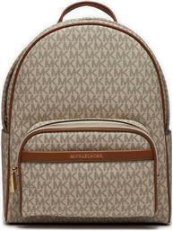 ΓΥΝΑΙΚΕΙΟ BACKPACK FAUX LEATHER ΜΕ ALL-OVER MONOGRAM PRINT ''BEX'' - 30S4G8XB2B ΜΠΕΖ MICHAEL KORS