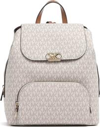 ΓΥΝΑΙΚΕΙΟ BACKPACK ΜΕ ALL-OVER MONOGRAM ΚΑΙ LOGO PRINT ''KENSINGTON'' - 30F3G8KB2B ΕΚΡΟΥ MICHAEL KORS