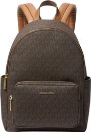 ΓΥΝΑΙΚΕΙΟ BACKPACK ΜΕ ALL-OVER MONOGRAM ΚΑΙ ΜΕΤΑΛΛΙΚΟ ΛΟΓΟΤΥΠΟ ''TANNER'' - 30T5GTNB2B ΚΑΦΕ MICHAEL KORS
