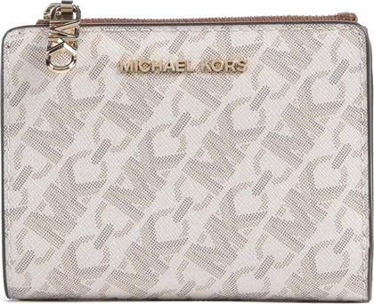 ΓΥΝΑΙΚΕΙΟ ΠΟΡΤΟΦΟΛΙ ΜΕ ALL-OVER MONOGRAM - 32S4G8ED7V ΕΚΡΟΥ MICHAEL KORS