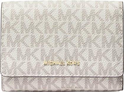 ΓΥΝΑΙΚΕΙΟ ΠΟΡΤΟΦΟΛΙ ΜΕ ALL-OVER MONOGRAM ''BRYANT'' - 32S5GYTP1B ΕΚΡΟΥ MICHAEL KORS