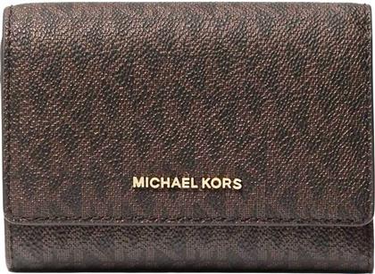 ΓΥΝΑΙΚΕΙΟ ΠΟΡΤΟΦΟΛΙ ΜΕ ALL-OVER MONOGRAM ''BRYANT'' - 32S5GYTP1B ΚΑΦΕ MICHAEL KORS